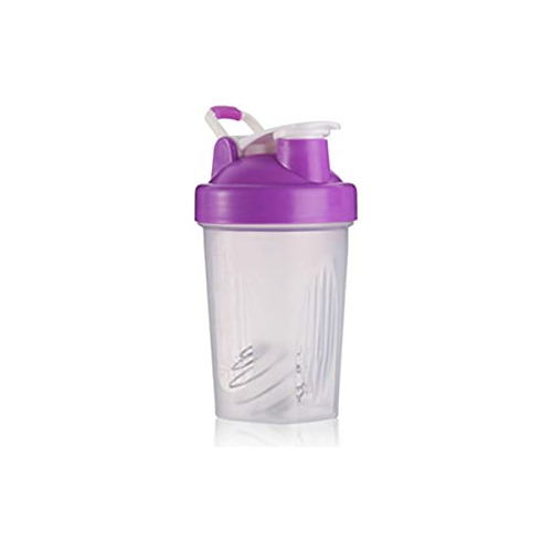 Shaker Bottle Clásico 18 Oz, Tapa Segura, Sin Fugas, Libre