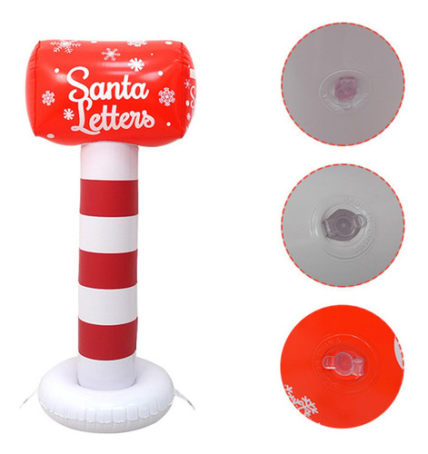 Infláveis De Natal Decoração De Quintal Caixa De Correio