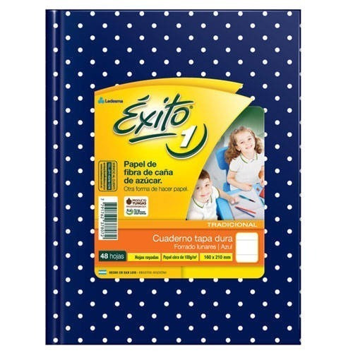 Imagen 10 de 10 de Cuadernos Exito Tapa Dura Forrados 48 Hojas X8 Variado