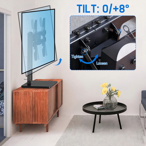 Mountup MU0031 Soporte Universal Para Tv Soportes De Mesa Para Tel
