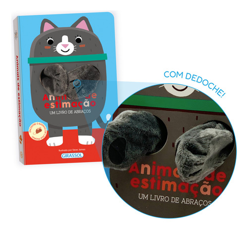 Um Livro De Abraços - Animais De Estimação, De Really Decent Books Ltd.. Editora Girassol, Capa Dura Em Português