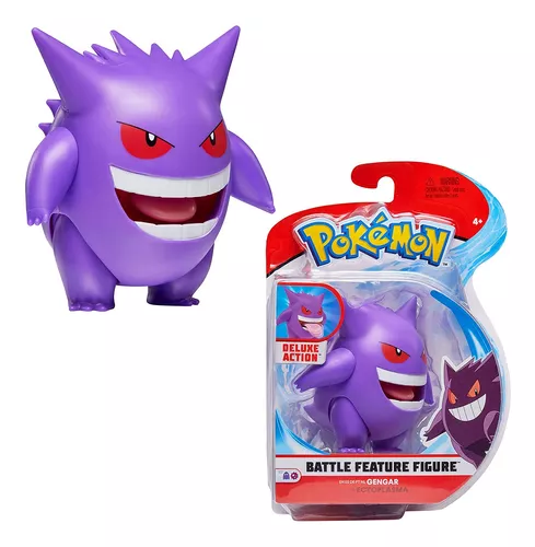 Brinquedo Boneco Articulado Pokémon Gengar 10 Cm Sunny