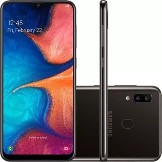 Telefone Celular Samsung A20 32gb 3gb Ram Seminovo Muito Bom