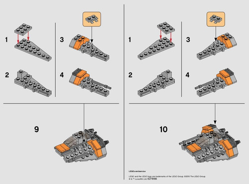 Lego Star Wars Edición 20º Aniversario Sets (3) Snowspeeder