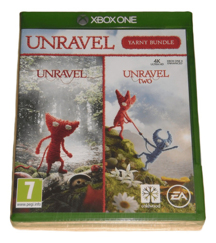 Unravel Double Pack (xbox One Original Nuevo Sellado)