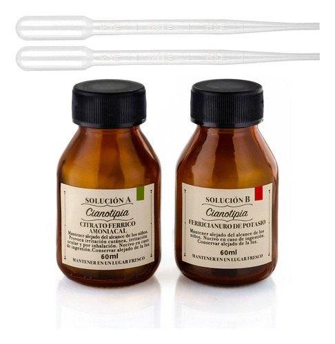 Kit Cianotipia  -  Cianotipo 120ml