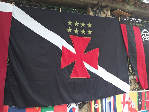 Bandeira Time Vasco Da Gama Muioto Grande 2.70 X 1,65 M Vasco Da Gama