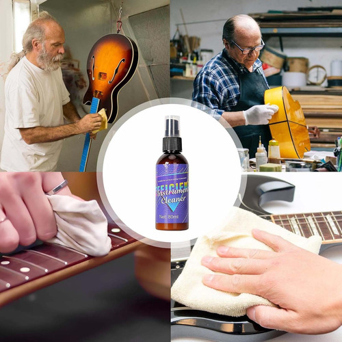 Kit De Limpieza Para Guitarra G, Pulido Y Cuidado Del Aceite
