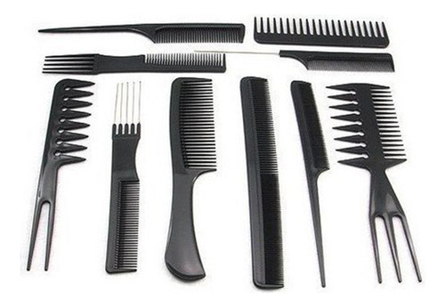 Mz K Juego De 10 Cepillos De Pelo Profesionales For
