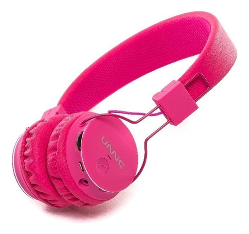 Auricular Bluetooth Unnic Inalambrico 3.0 Musica Celular Color Rosa