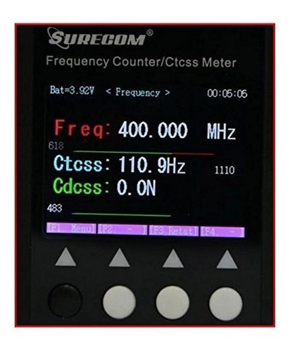Contador De Frecuencia Portatil De Radio Sf401plus 27mhz3000