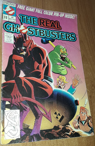 Comic Comic The Real Ghostbusters N°11  Julio De 1989 Ingles