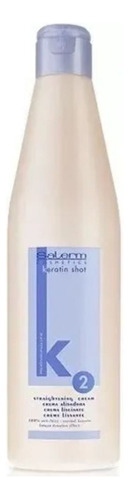 Salerm® Crema Alisadora Keratin Shot Natural 500 Ml