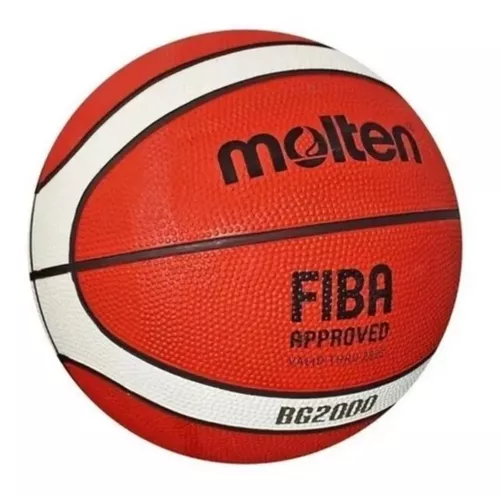 Balón Basquetbol Molten B5g2000 Hule Naranja Moldeado No. 5