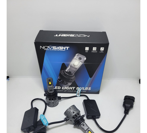 Bombillo Led Novsight Hb3 9005 Tricolor 13000 Lumenes
