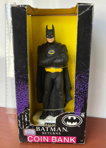 Batman Returns Alcancia Coin Bank Dc Comics Vintage 1991