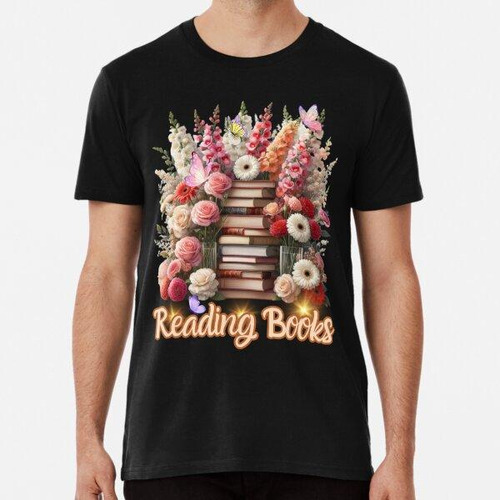 Remera Camiseta De Libros De Lectura Algodon Premium