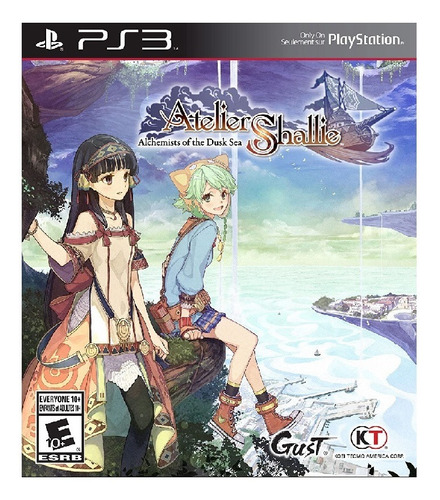 Jogo Midia Fisica Atelier Shallie Alchemists Of Dusk Sea Ps3