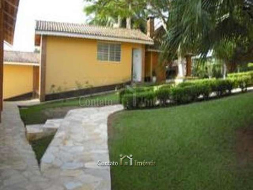 Imagem 6 de 15 de Chácara 4 Quartos Piscina Churrasqueira Atibaia - Ch0002-1