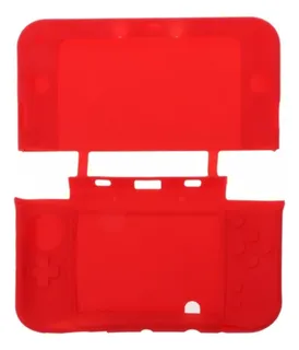 Funda Silicon Compatible Con Nintendo New 3ds Xl/ll Rojo