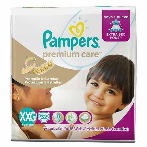 Pañales Pampers Premium Xxg 36 - Bebes Y Niños