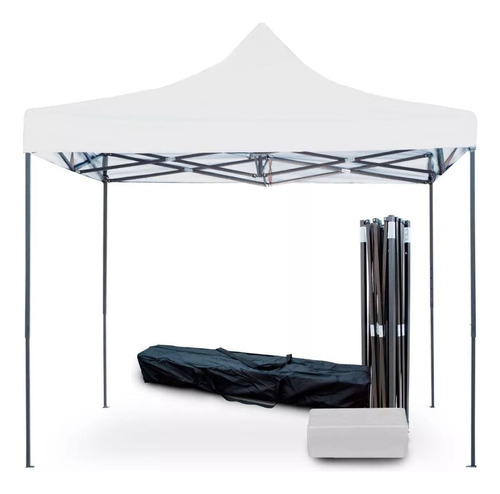 Carpa Toldo 3x3 Plegable Reforzado Impermeable Con Bolsa