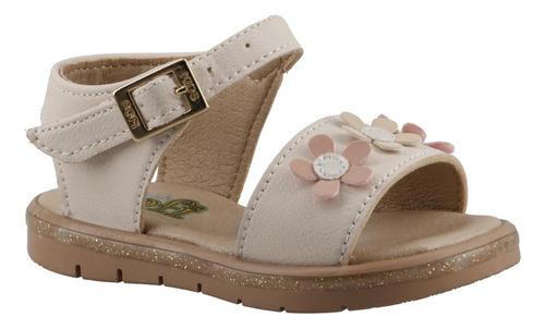 Sandalia Formal 828518pv Transpirable Flor Flores Pedreria