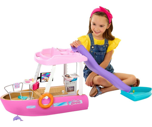 Barbie Juego De Dream Boat Con Más De 20 Piezas