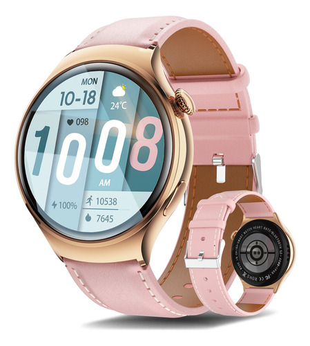 Reloj Inteligente Llamada Blueooth Smartwatch Mujer Moda