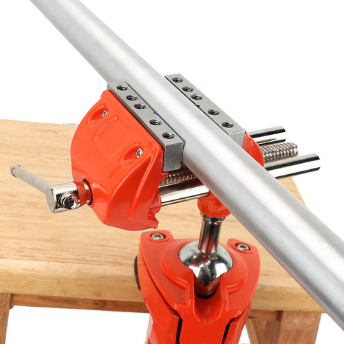 Mini Pinza Giratoria De 360° Para Mesa, Ajustable, Con Morda