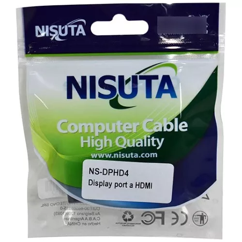 Nisuta - Adaptador HDMI macho a HDMI hembra