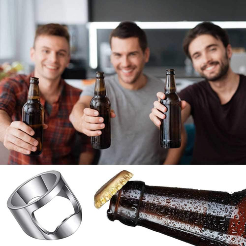 Anillo Abridor De Botellas, Herramienta Creativa Y Versátil