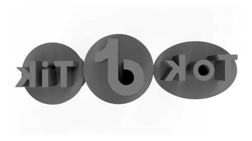 Imagem 1 de 10 de Kit Carimbo Marcador Tiktok+logo Brigadeiro Confeitaria