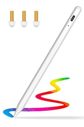 Pluma Stylus Threepluslink Compatible iPad 2018-2021 -blanco