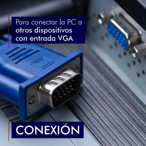 Cable Vga Monitor Filtro Pc Proyector 1.5 Mts