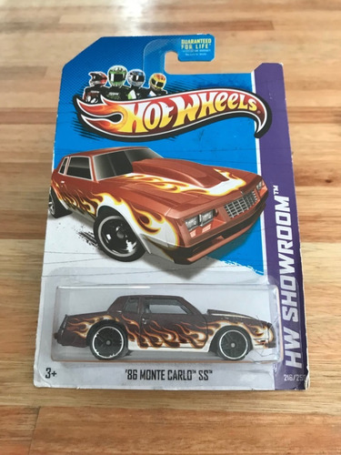 2014 Hot Wheels - 86 Monte Carlo Ss - Marrón # 216 - 03_recs