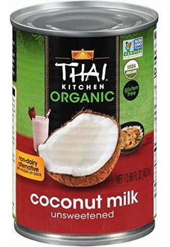 Thai Kitchen Orgánica Sin Azúcar De Leche De Coco, 13,66 Fl 