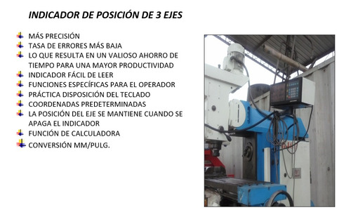 Maquinaria Industrial, Fresadora (Usado)