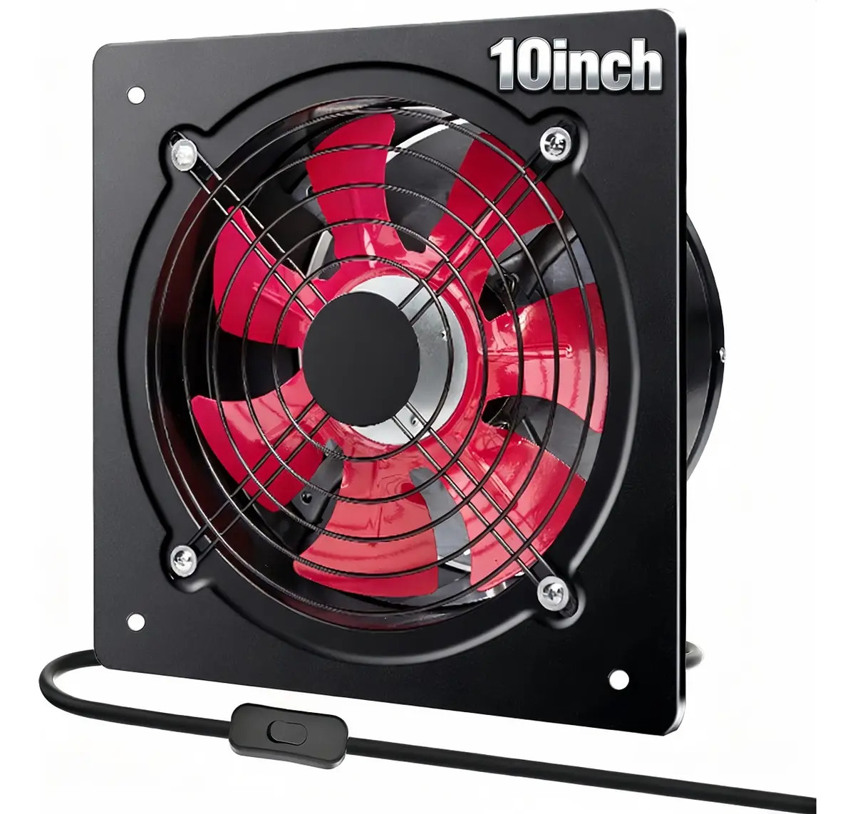 Extractor De Aire Ventilador Industrial 10inch 150w 4800m3/h,extractor de aire caliente para casa,