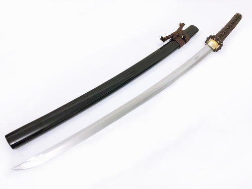 Imagem 5 de 10 de Katana Militar Gunto Segunda Guerra Samurai T10 Afiada