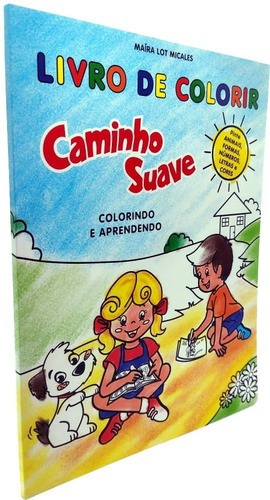 Livro Para Colorir Caminho Suave - Colorindo E Aprendendo