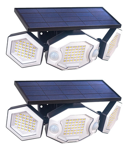 Luces Solares Exteriores 6000 Mah 1000 Lúmenes Ip65