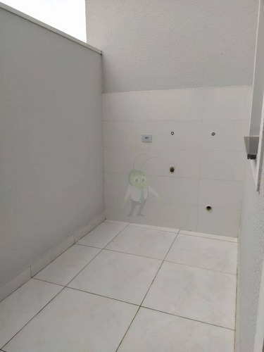 Apartamento Com 2 Dormitórios À Venda, 47 M² Por R$ 315.000,00 - Campestre - Santo André/sp - Ap1450