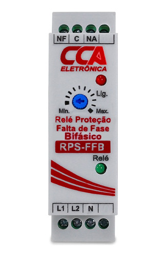 Relé Falta De Fase Bifásico Rps-ffb220v+n