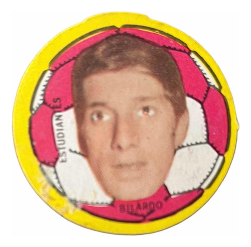 Figurita De Carlos Bilardo Del Álbum Goles Y Dobles 1969