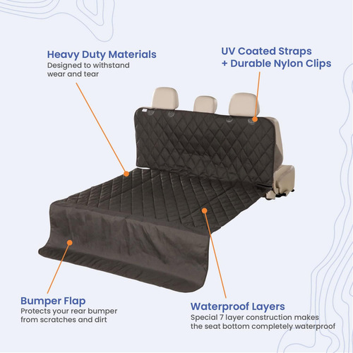 4knines Suv Cargo Liner Para Perros - Bronceado Pequeño - Em