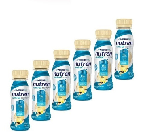 Nutren Control Diet - Nestlé, (kit Com 6) - Sabor Baunilha