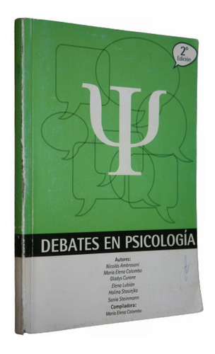 Debates En Psicología - Ambrosoni - Colombo