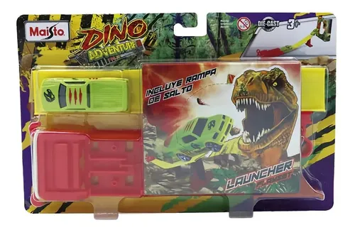 Maisto Fresh Metal Dino Adventure T-Rex - Auto Giocattolo Diecast Con Dinosauro