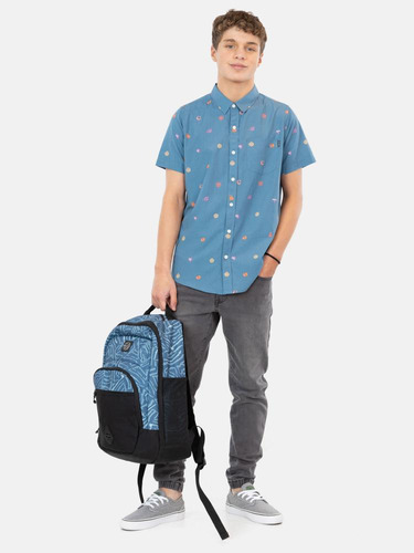Camisa Mc Maripe Multicolor Infantil Maui And Sons